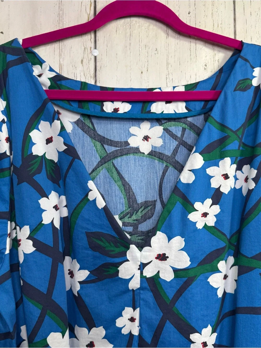 Draper James X Eloquii Southern Belle Floral Tie Waist Balloon Sleeve Dress 22